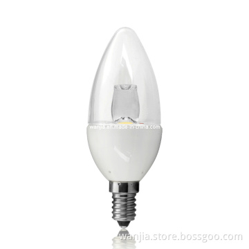 5 Watts Clear Dimmable LED Candle Light